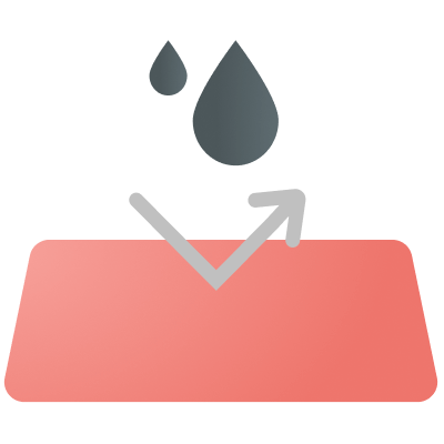 No oil migration to the surface