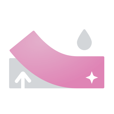 Preserved peel-off strength and wet-out performance