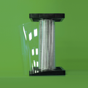 Película de tereftalato de polietileno transparente