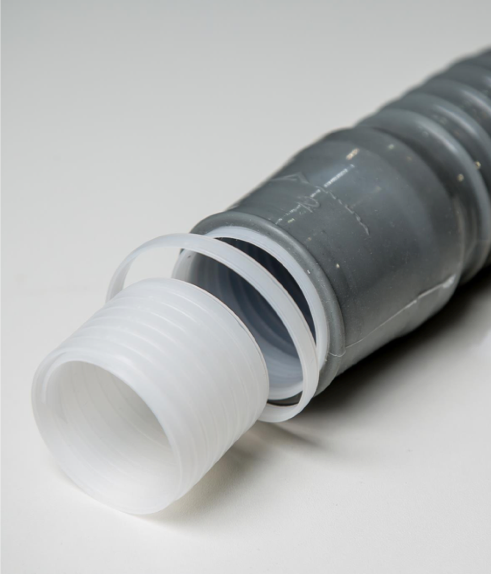 Manga de cable conectora