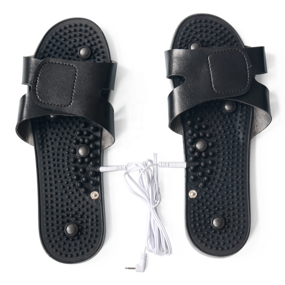 Silicone electronic impulse massage device