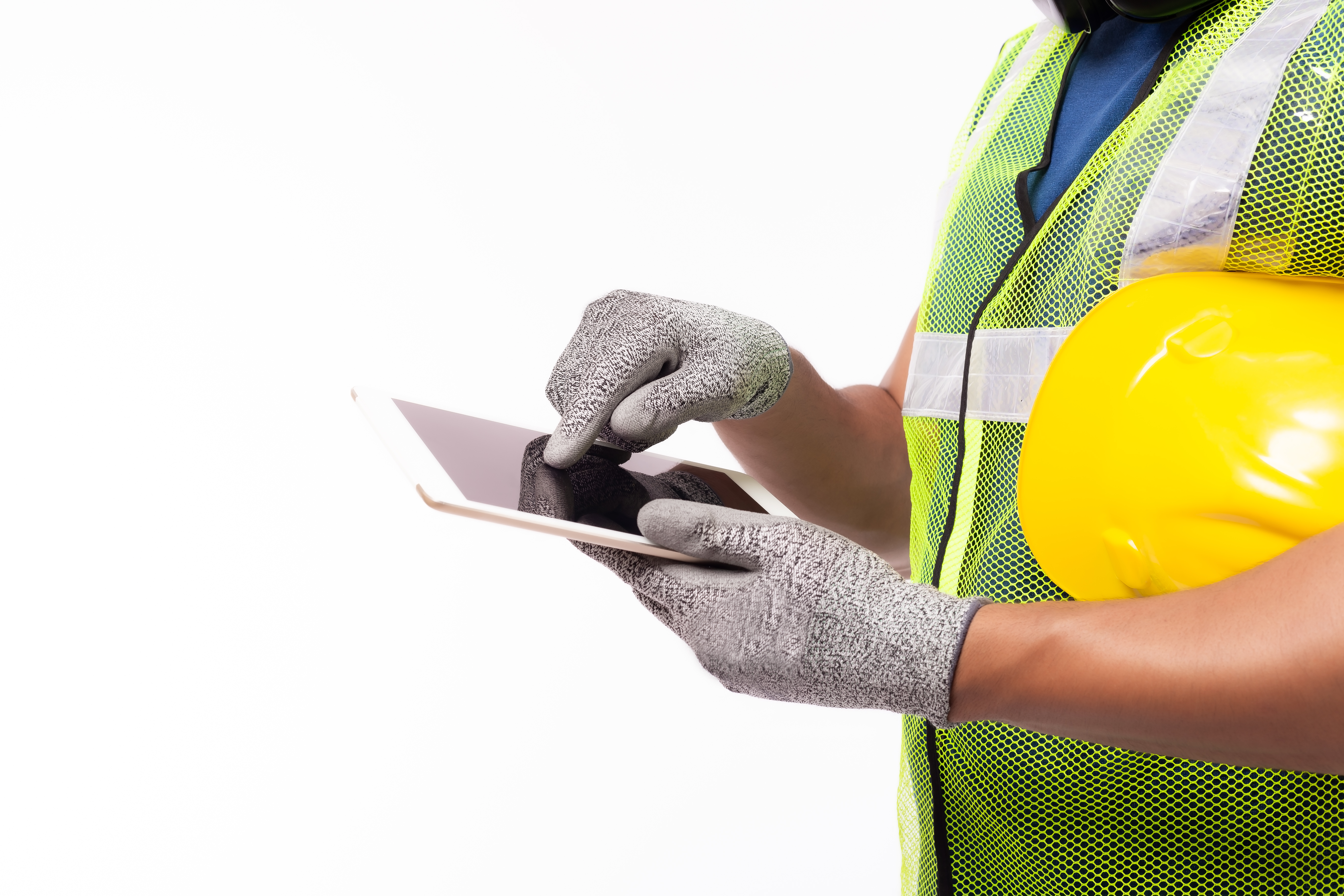 ESD protective touchscreen gloves